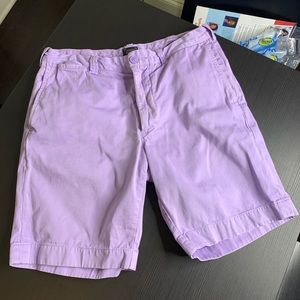 J. Crew Men’s size 31 7’ purple Stanton purple